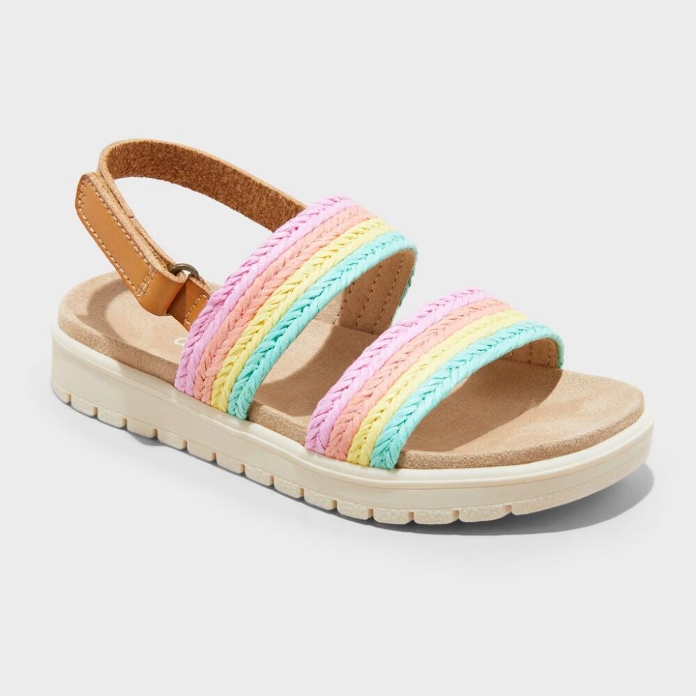 NEW Toddler Georgia Footbed Sandals - Cat & Jack™ 5T